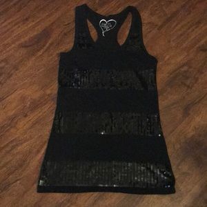 Sequin Tank Top